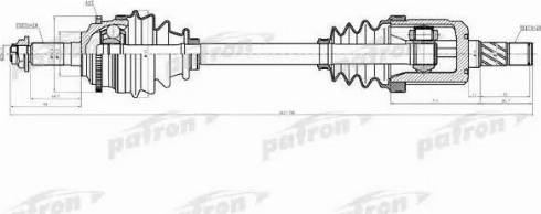 Patron PDS3926 - Sürücü mili furqanavto.az