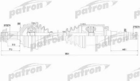 Patron PDS7905 - Sürücü mili www.furqanavto.az