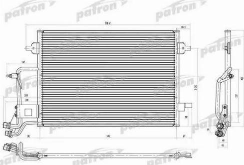 Patron PRS1142 - Kondenser, kondisioner furqanavto.az