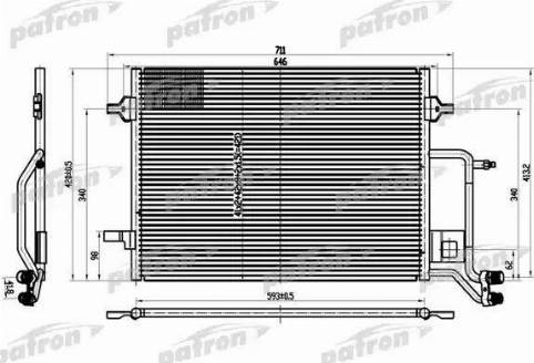 Patron PRS1101 - Kondenser, kondisioner furqanavto.az