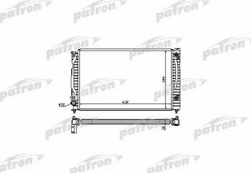 Patron PRS3018 - Radiator, mühərrikin soyudulması furqanavto.az