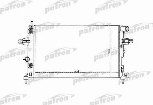 Patron PRS3335 - Radiator, mühərrikin soyudulması furqanavto.az