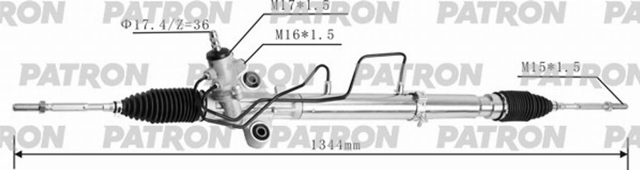 Patron PSG3053 - Rack & Pinion, sükan çarxı furqanavto.az