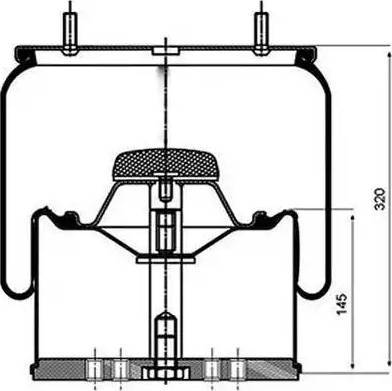 PE Automotive 084.116-12A - Körük, pnevmatik asqı furqanavto.az