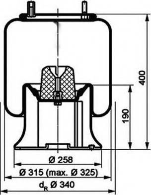 PE Automotive 084.172-51A - Körük, pnevmatik asqı furqanavto.az