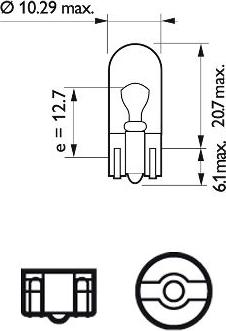 PHILIPS 13961CP - Lampa, göstərici furqanavto.az