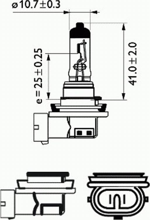 PHILIPS 12362LLC1 - Lampa, duman işığı furqanavto.az