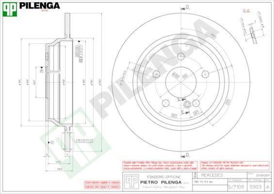 Pilenga 5903 - Əyləc Diski furqanavto.az