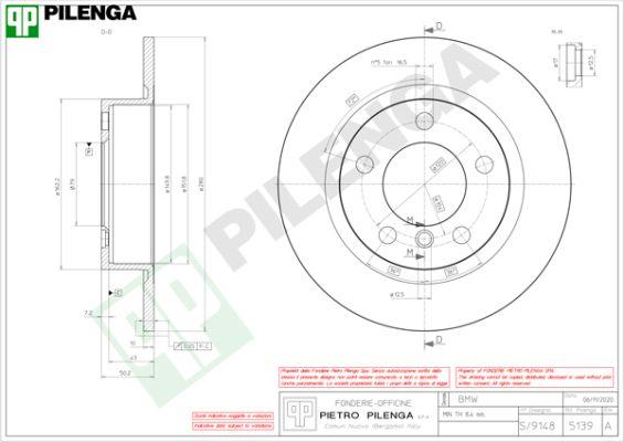 Pilenga 5139 - Əyləc Diski furqanavto.az