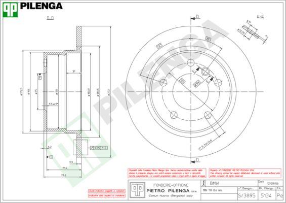 Pilenga 5134 - Əyləc Diski furqanavto.az