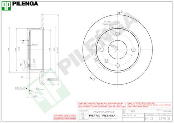 Eurobrake 5815202513 - Əyləc Diski furqanavto.az