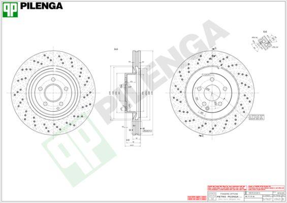 Pilenga V943 - Əyləc Diski furqanavto.az