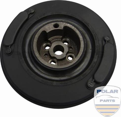 PolarParts 10004460 - Kəmər kasnağı, krank mili furqanavto.az