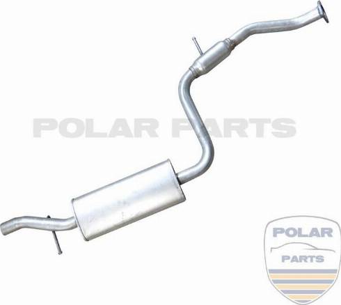 PolarParts 10004333 - Orta Səsboğucu furqanavto.az