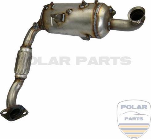 PolarParts 10004225 - Tüs / Hissəcik filtri, egzoz sistemi furqanavto.az