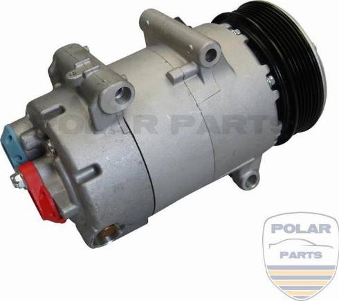 PolarParts 10005023 - Kompressor, kondisioner furqanavto.az