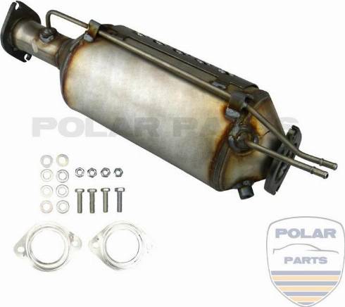 PolarParts 10001462 - Tüs / Hissəcik filtri, egzoz sistemi furqanavto.az