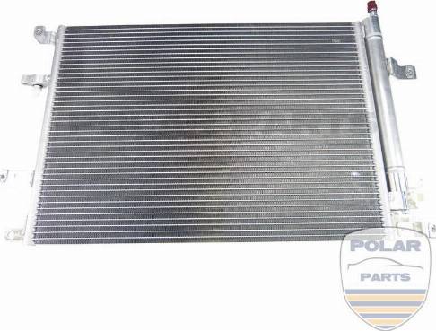 PolarParts 10001679 - Kondenser, kondisioner furqanavto.az