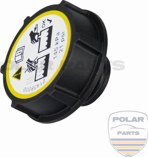 PolarParts 10001765 - Sızdırmazlıq qapağı, soyuducu çəni furqanavto.az