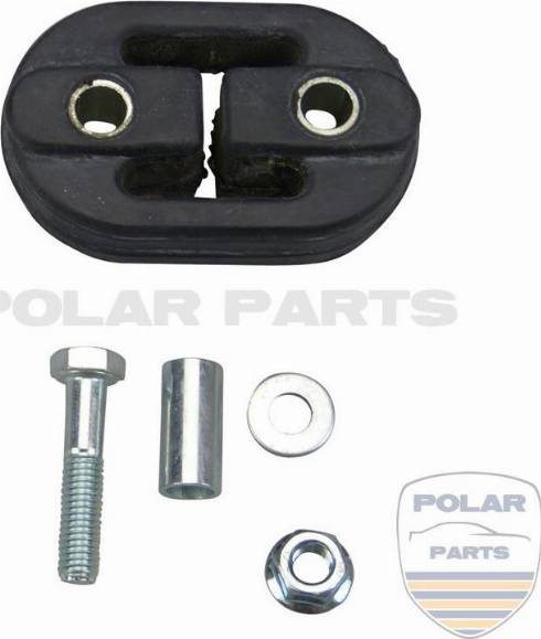 PolarParts 10003430 - Saxlama braketi, səsboğucu furqanavto.az