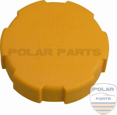 PolarParts 10003100 - Sızdırmazlıq qapağı, soyuducu çəni furqanavto.az