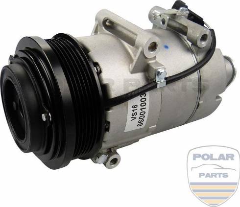 PolarParts 10003826 - Kompressor, kondisioner furqanavto.az