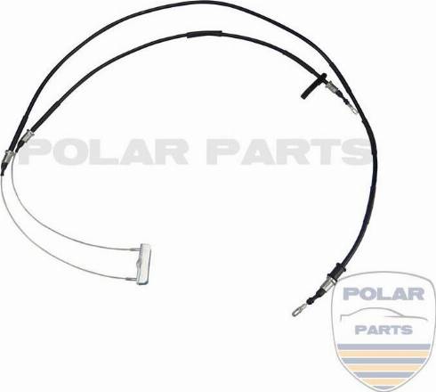 PolarParts 10002617 - Kabel, dayanacaq əyləci furqanavto.az