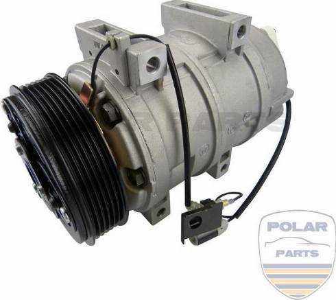 PolarParts 10002120 - Kompressor, kondisioner furqanavto.az