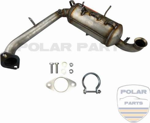 PolarParts 10002338 - Tüs / Hissəcik filtri, egzoz sistemi furqanavto.az