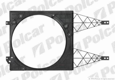 Polcar 954123-5Q - Fen, radiator furqanavto.az