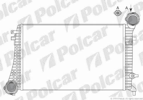 Polcar 9513J8-3 - Intercooler, şarj cihazı furqanavto.az