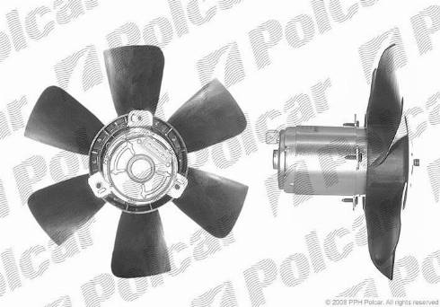 Polcar 953423U2 - Fen, radiator furqanavto.az