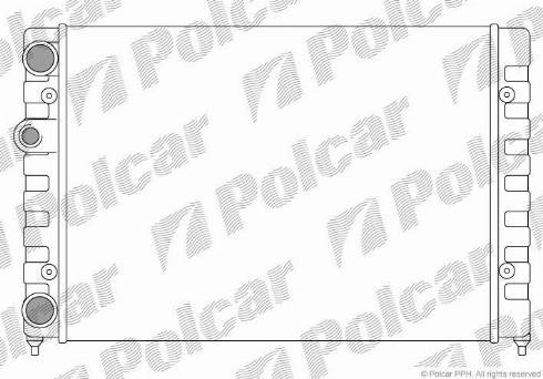 Polcar 953808A1 - Radiator, mühərrikin soyudulması furqanavto.az