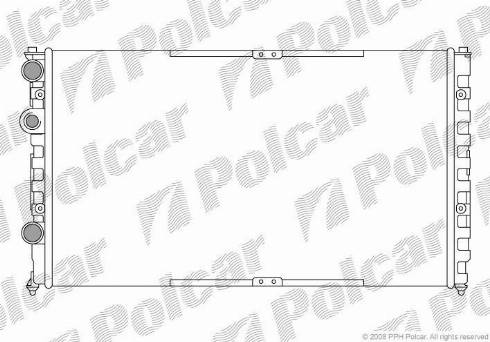Polcar 952508A1 - Radiator, mühərrikin soyudulması furqanavto.az