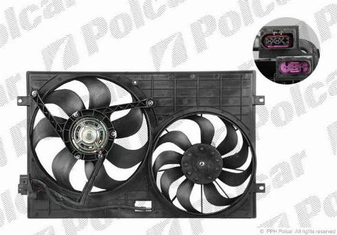 Polcar 952523W5-Q - Fen, radiator furqanavto.az