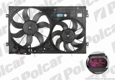 Polcar 957823W1-Q - Fen, radiator furqanavto.az