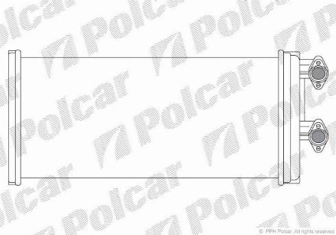 Polcar 9094N8-2 - İstilik dəyişdiricisi, daxili isitmə furqanavto.az