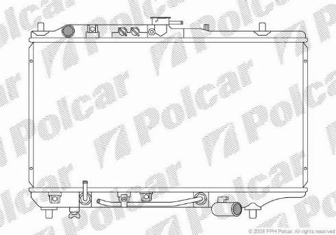 Polcar 450408-5 - Radiator, mühərrikin soyudulması furqanavto.az