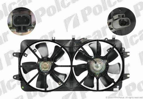 Polcar 451823W2 - Fen, radiator furqanavto.az