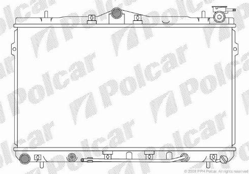 Polcar 401108-2 - Radiator, mühərrikin soyudulması furqanavto.az