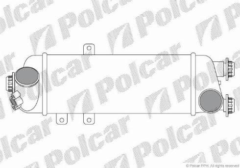 Polcar 4114J8-1 - Intercooler, şarj cihazı furqanavto.az