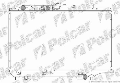 Polcar 411008-1 - Radiator, mühərrikin soyudulması furqanavto.az