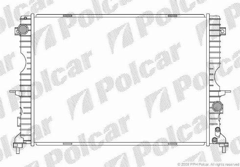 Polcar 432208-1 - Radiator, mühərrikin soyudulması furqanavto.az