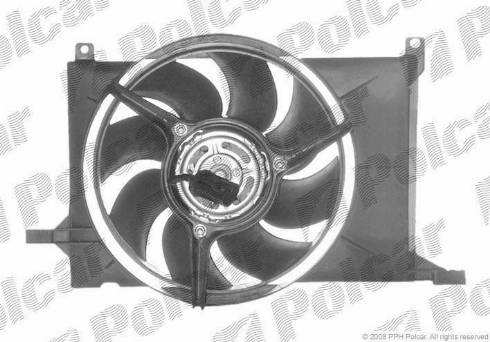 Polcar 555523W2-Q - Fen, radiator furqanavto.az