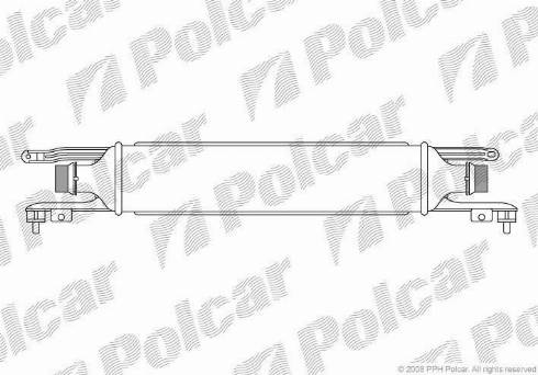 Polcar 5558J82X - Intercooler, şarj cihazı furqanavto.az