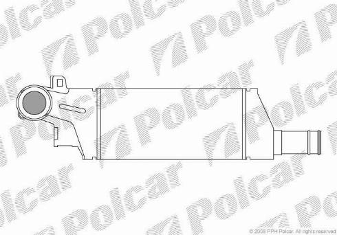 Polcar 5557J81X - Intercooler, şarj cihazı furqanavto.az