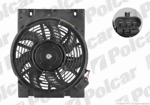Polcar 550823W2 - Fen, radiator furqanavto.az