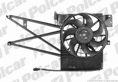 Polcar 551623W2 - Fen, radiator furqanavto.az