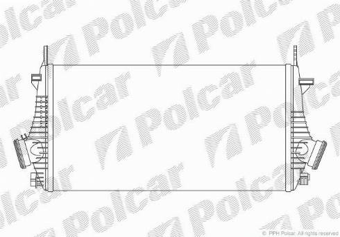 Polcar 5520J81X - Intercooler, şarj cihazı furqanavto.az