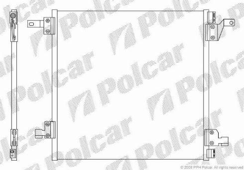 Polcar 5044K8C2 - Kondenser, kondisioner furqanavto.az